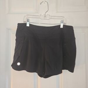 Athleta Small Black Running Shorts